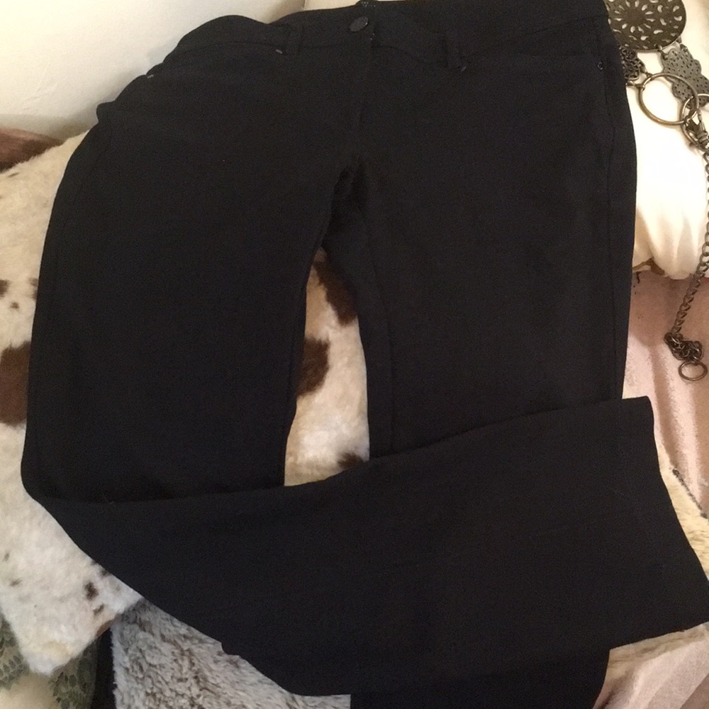 New WHBM Work/Play Black Everyday Pants The Slim 6 - Picture 2 of 8